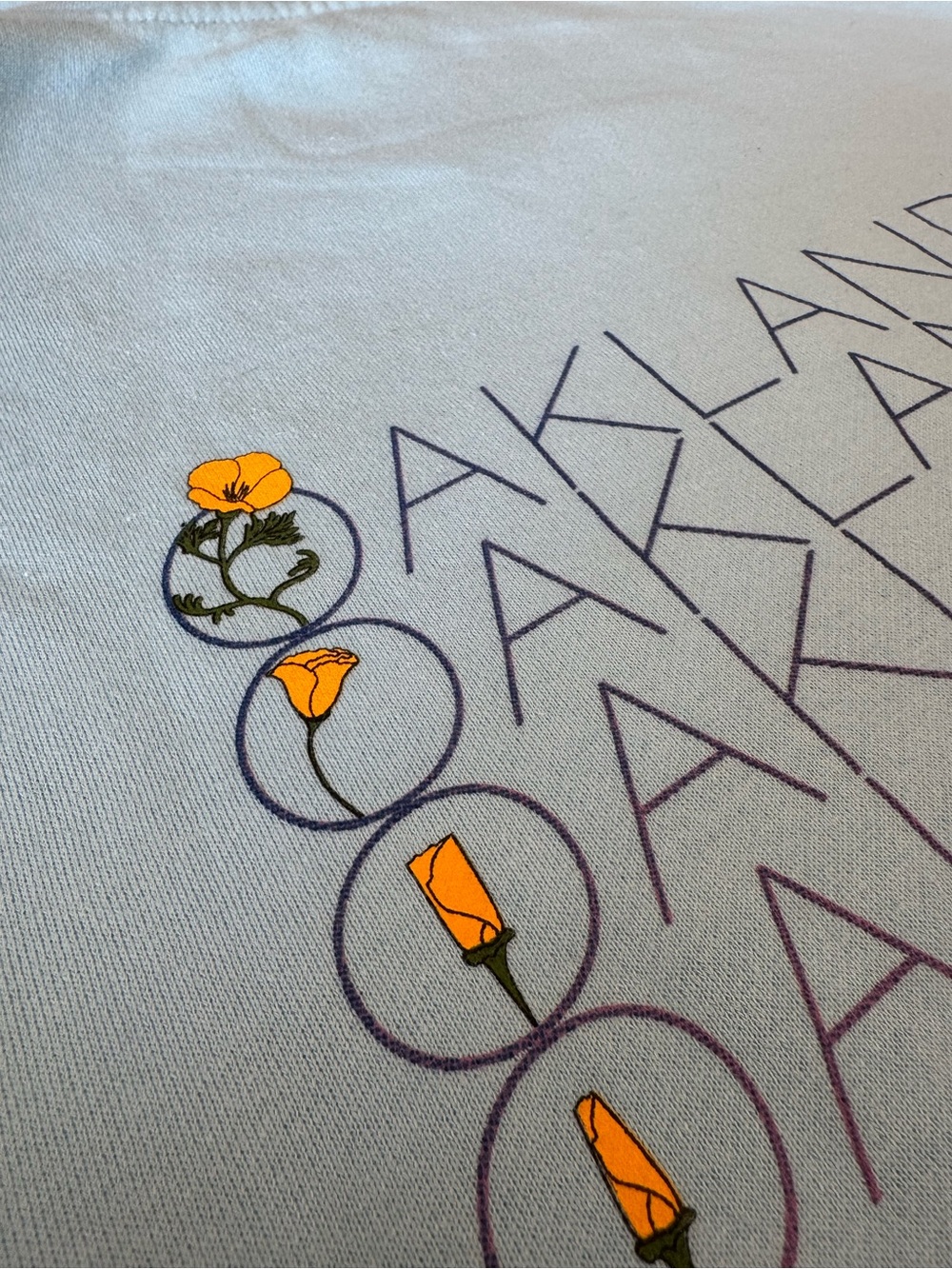 Oaklandish Poppin Poppy Sweathshirt